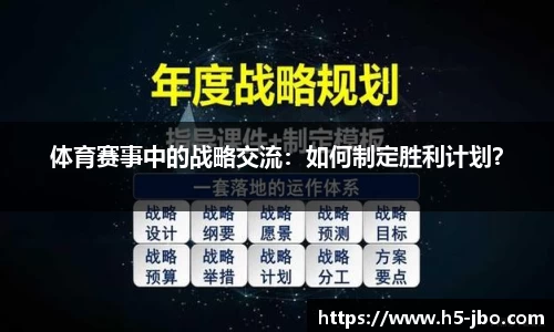 体育赛事中的战略交流：如何制定胜利计划？